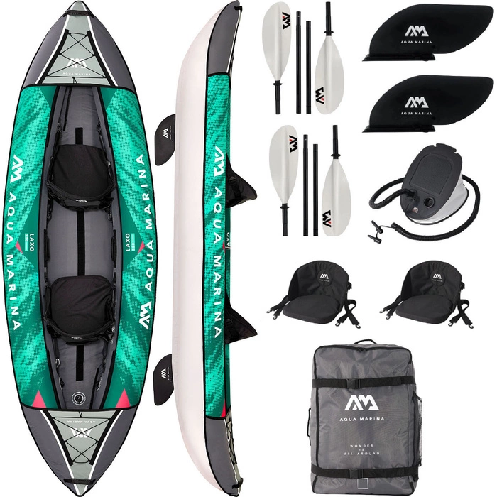 Kajak pompowany dmuchany Aqua Marina Laxo 2-osobowy 320 cm