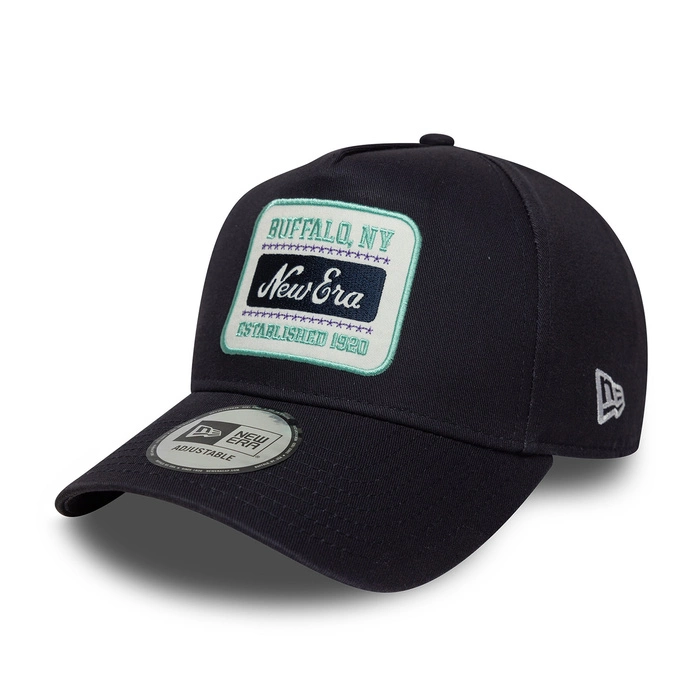 Czapka New Era 9Forty A-Frame New York Buffalo Washed Patch