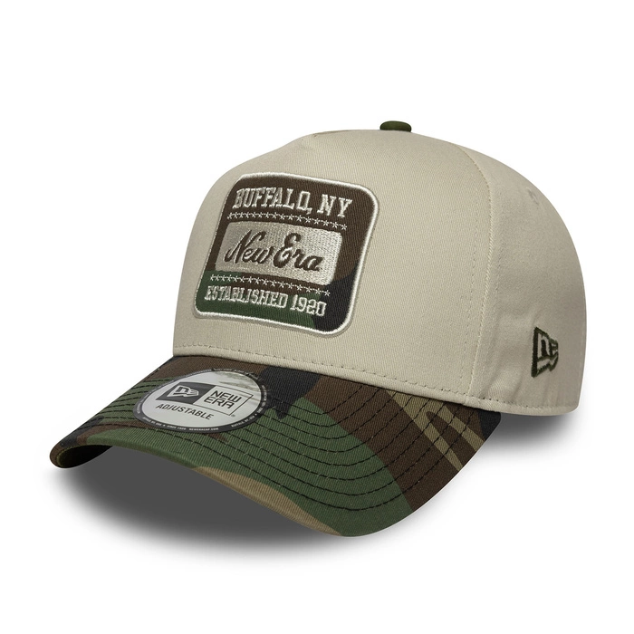 Czapka New Era 9Forty A-Frame New York Buffalo Camo Patch