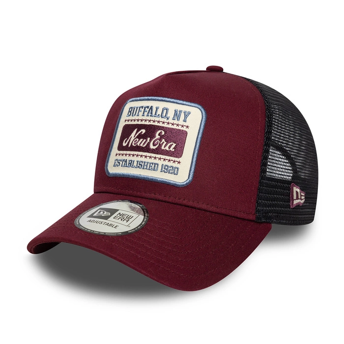 Czapka New Era A-Frame Trucker New York Buffalo NE Patch