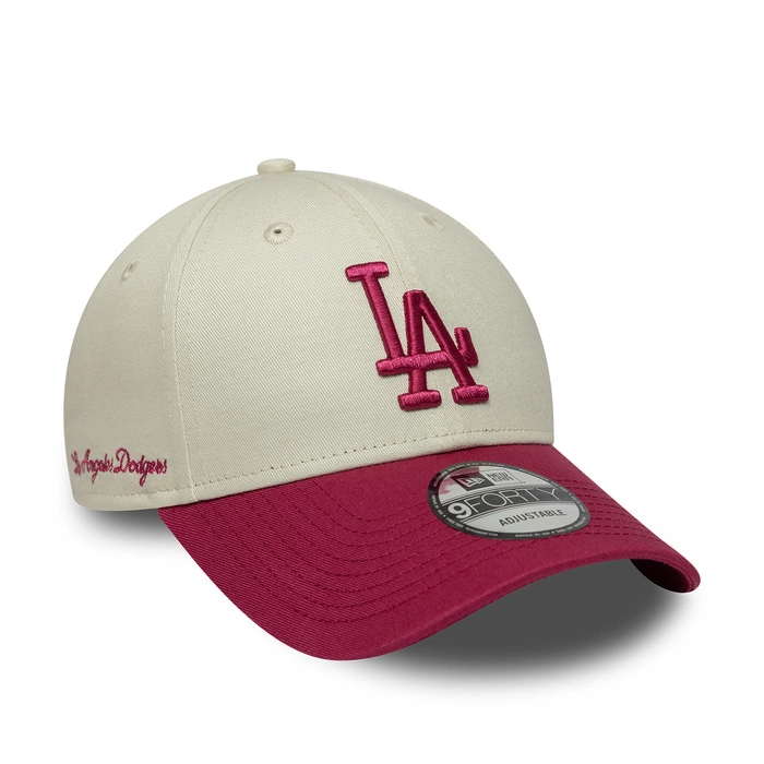 Czapka New Era 9Forty LA Los Angeles Dodgers Side Script