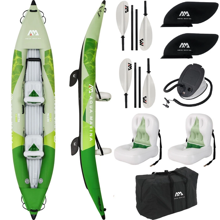 Kajak pompowany dmuchany Aqua Marina Betta 2-osobowy 412 cm