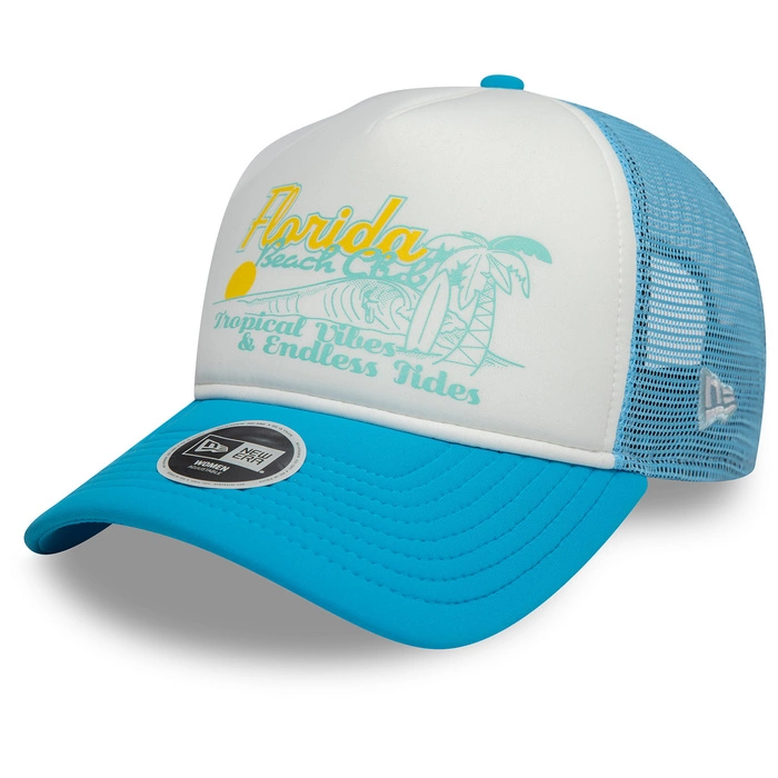 Czapka New Era Trucker Womens Florida Beach Club Foam