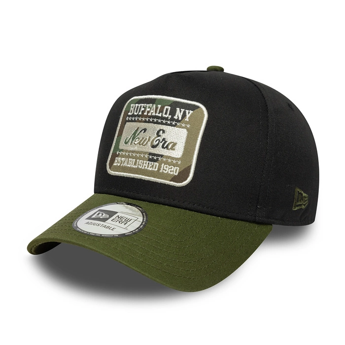 Czapka New Era 9Forty A-Frame New York Buffalo Camo Patch