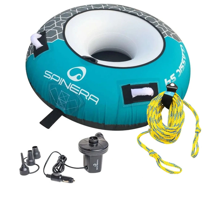 Pływadło Do Holowania Towable Spinera Classic 1-osobowy + lina + pompka