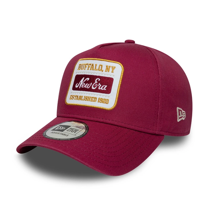 Czapka New Era 9Forty A-Frame New York Buffalo Washed Patch