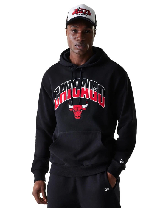 Bluza Z Kapturem New Era NBA Chicago Bulls NBA Arch Graphic