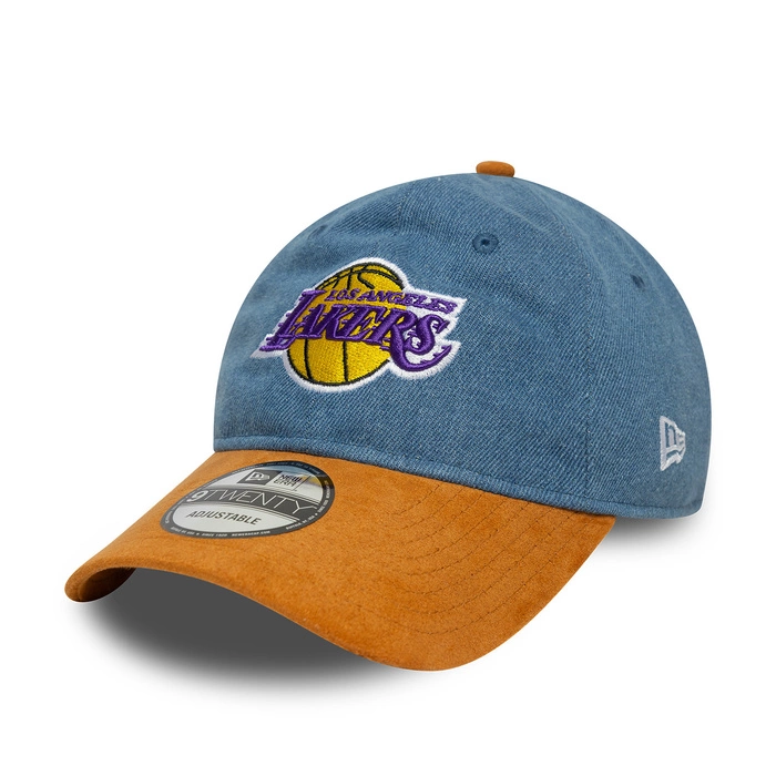 Czapka New Era 9Twenty Los Angeles Lakers Nba Denim Midi