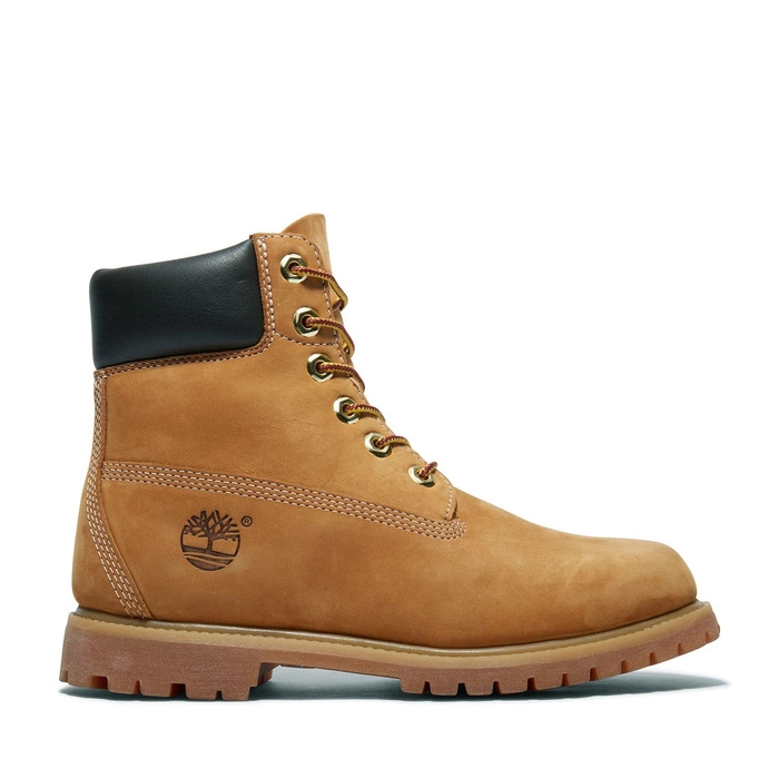 Damskie Buty Zimowe Skórzane Wodoszczelne Timberland Premium 6 In WP