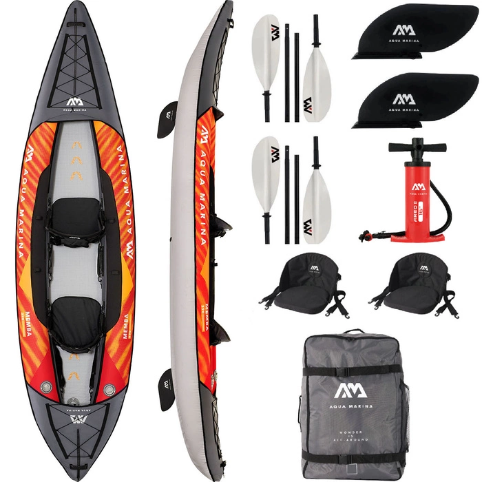 Kajak pompowany dmuchany Aqua Marina Memba 2-osobowy 390 cm