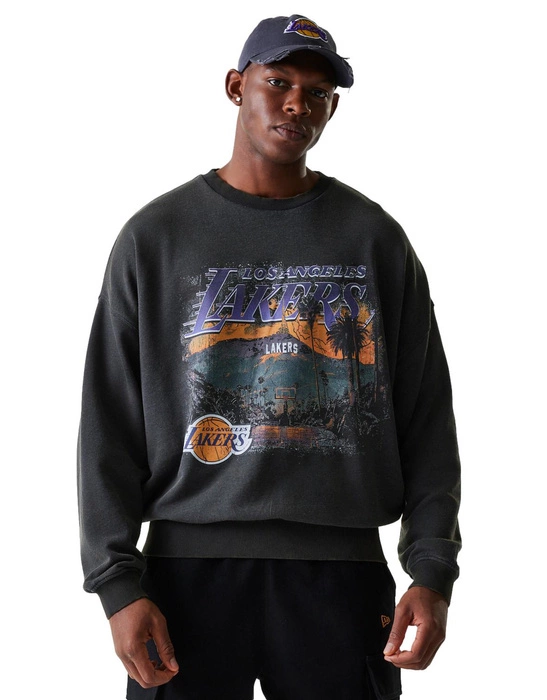 Bluza New Era Los Angeles Lakers NBA Washed Graphic