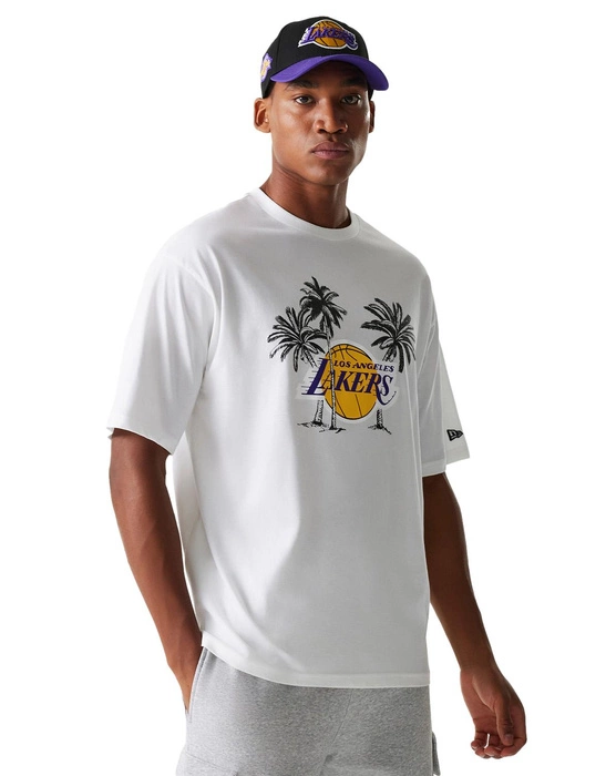 Koszulka New Era Los Angeles Lakers NBA Palm Tree