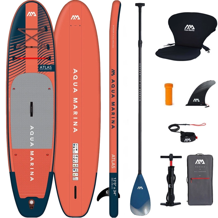 Deska SUP Aqua Marina Atlas 12" (366 cm) + Siedzisko