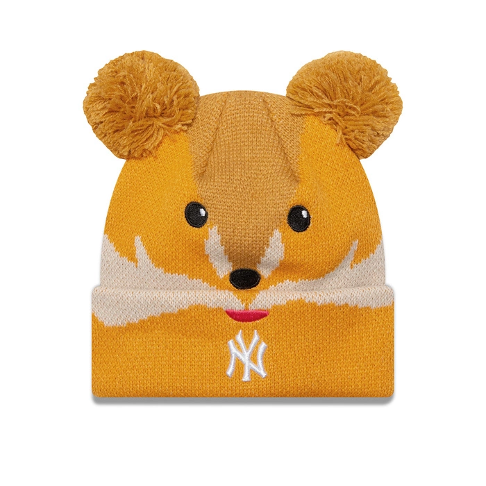 Czapka Zimowa New Era Kids Beanie NY New York Yankees Dziecięca Animal