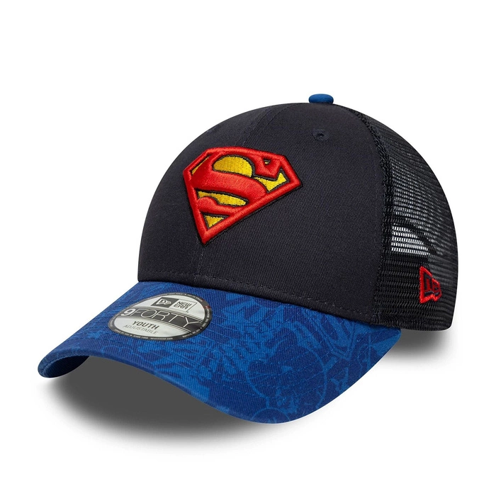 Czapka New Era 9Forty Trucker Kids Dziecięca Superman DC