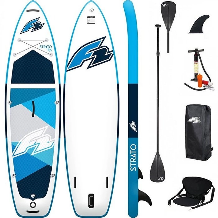Deska SUP pompowany paddleboard z wiosłem F2 Strato 10'5 Combo