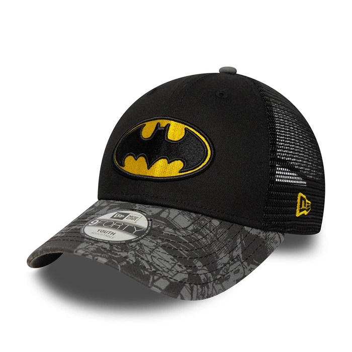 Czapka New Era 9Forty Trucker Kids Dziecięca Batman DC