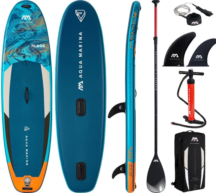Deska windSUP Aqua Marina Blade 10'6" (320 cm) + Wiosło Sports III