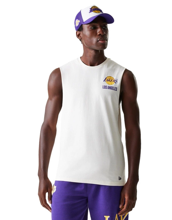 Koszulka Tank Top Vest New Era Los Angeles Lakers NBA Graphic