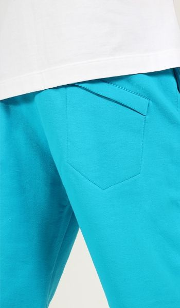 Spodnie Dresowe Stoprocent Spatter Tag Turquoise